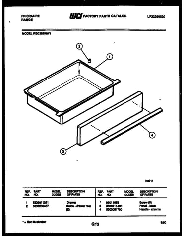 Drawer parts