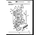 Frigidaire FPCE22VWFF2 cabinet parts diagram