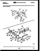 Refrigerator control assembly, damper control assembly and f
