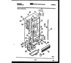 Frigidaire FPCE22VWFH3 cabinet parts diagram