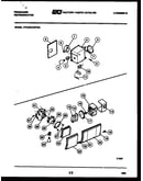 Refrigerator control assembly, damper control assembly and f