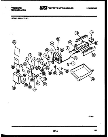 Ice maker parts