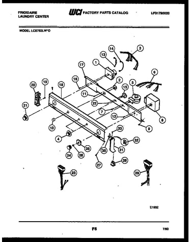 Console and control parts