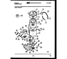 Frigidaire LCE752LL0 tub detail diagram