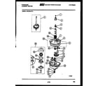 Frigidaire LCE752LL0 transmission parts diagram