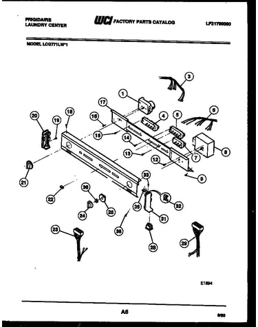 Console and control parts