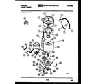 Frigidaire LCG771LL1 tub detail diagram