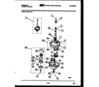 Frigidaire LCG771LW1 transmission parts diagram