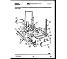 Frigidaire BF18P2 power dry and motor parts diagram