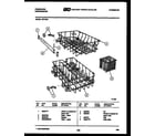 Frigidaire MF18P2 racks and trays diagram