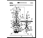 Frigidaire MF18P2 motor pump parts diagram
