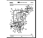 Frigidaire MF18P2 cabinet parts diagram