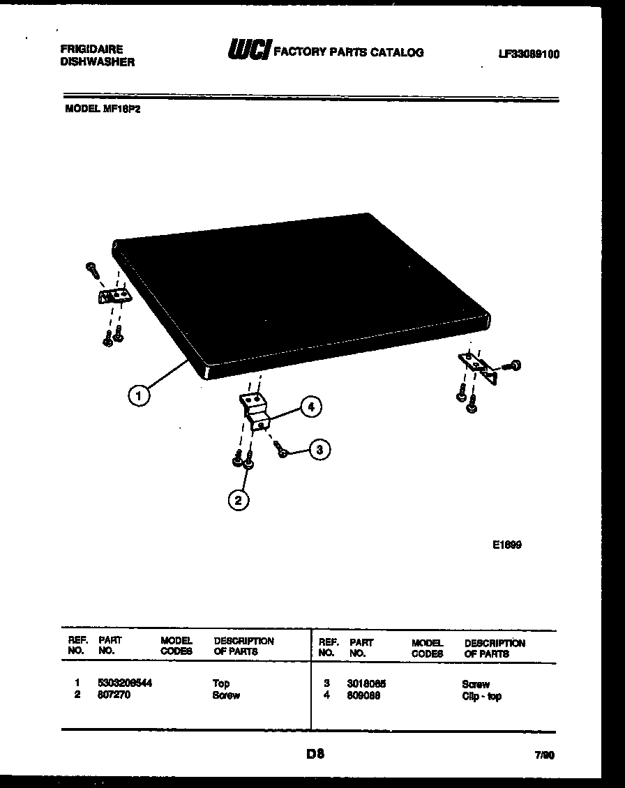 Top parts