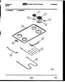 Cooktop and broiler parts