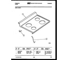 Frigidaire R30NL1 cooktop parts diagram