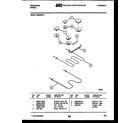 Frigidaire RS33BNL1 broiler parts diagram