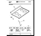 Frigidaire RE32BNW1 cooktop parts diagram