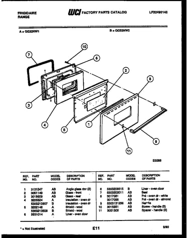 Door parts