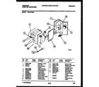 Frigidaire AHW11NT6N1 electrical parts diagram