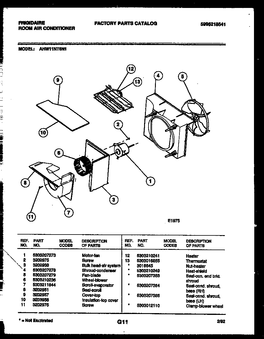 Air handling parts