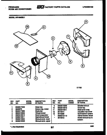 Air handling parts