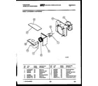 Frigidaire AR10ME5N2 air handling parts diagram
