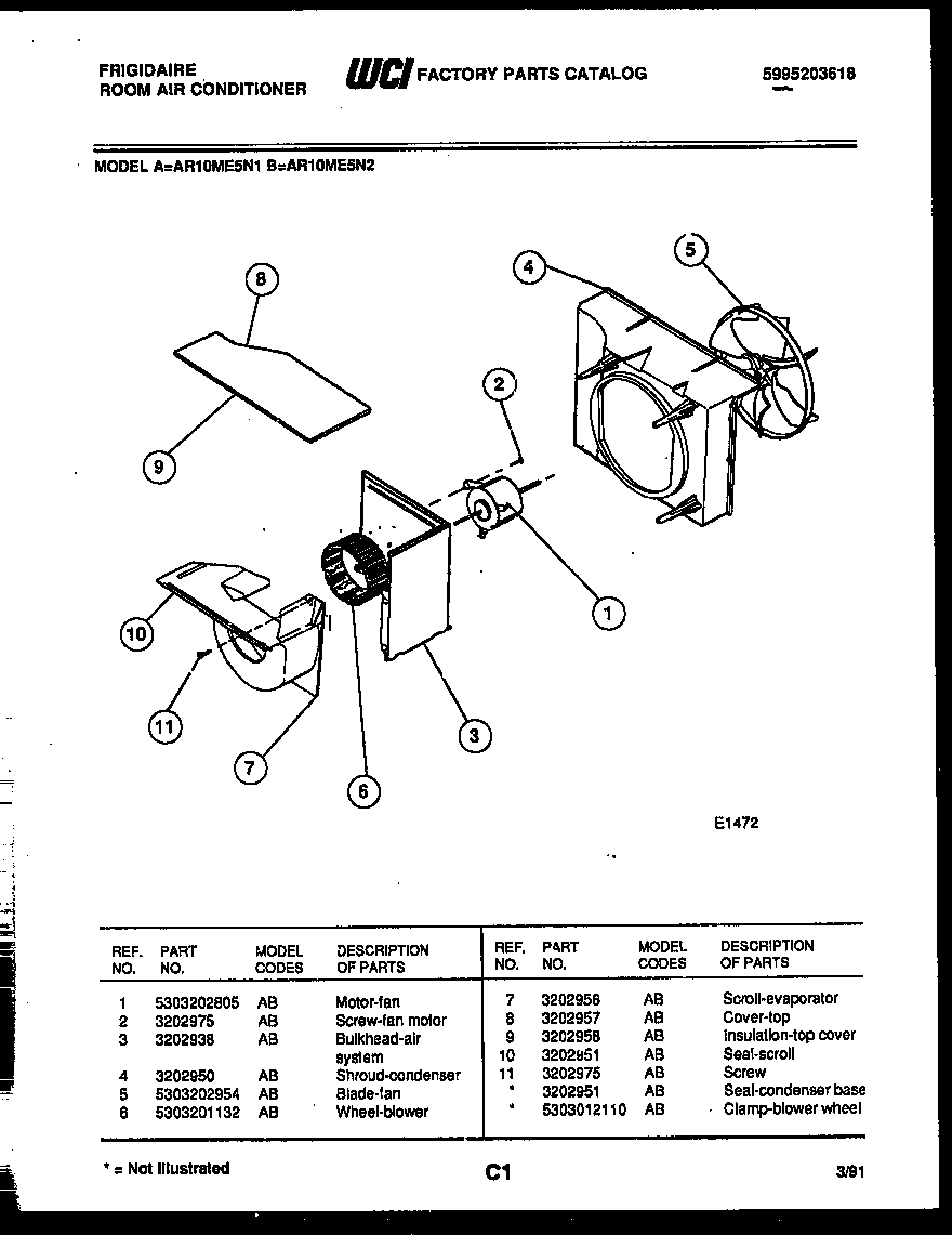 Air handling parts