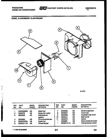 Air handling parts