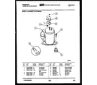Frigidaire AR10ME5N2 compressor parts diagram