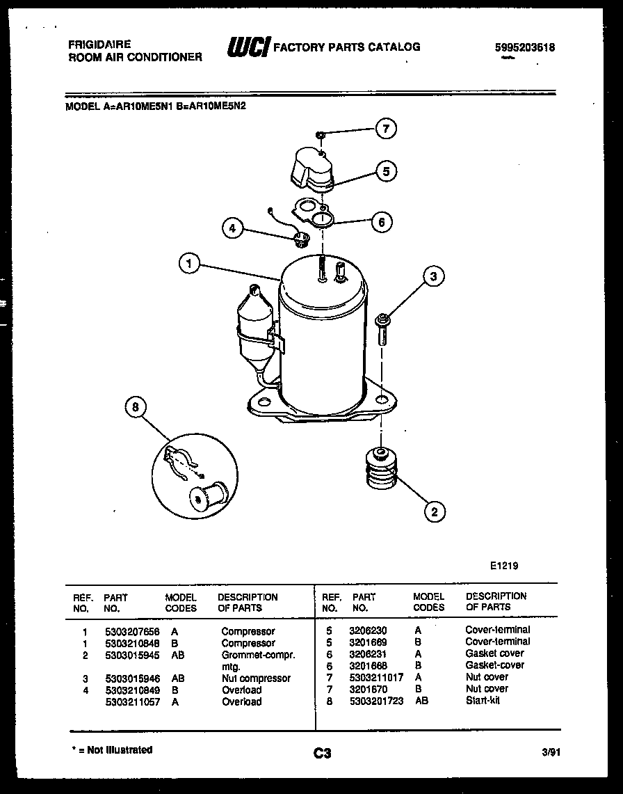 Compressor parts