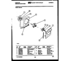 Frigidaire A05LE2N1 air handling parts diagram