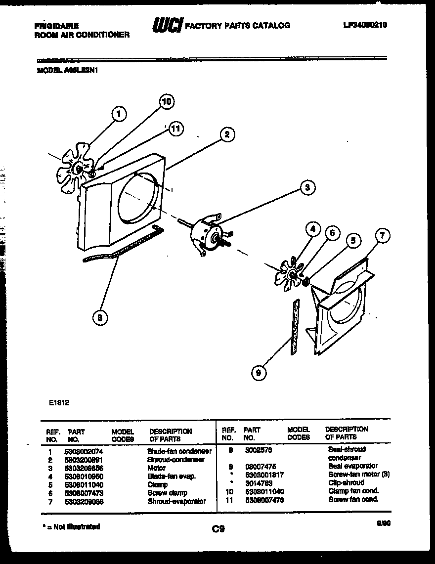 Air handling parts