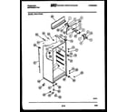 Frigidaire FPD17TFF3 cabinet parts diagram