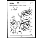 Frigidaire CF8NL1 chest freezer parts diagram