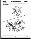 Refrigerator control assembly, damper control assembly and f
