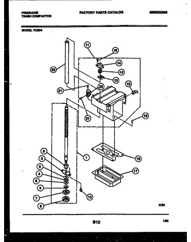 Screw-power and ram assembly