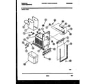 Frigidaire TC3D4 latch and container parts diagram