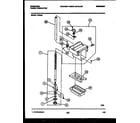 Frigidaire TCU3D4 screw-power and ram assembly diagram