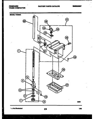 Screw-power and ram assembly