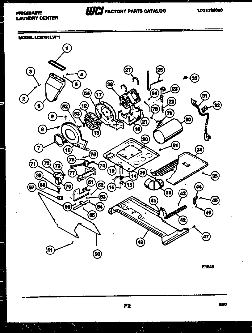 Console and control parts