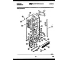 Frigidaire FPZ24VWFW1 cabinet parts diagram