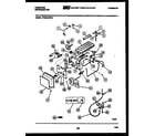 Frigidaire FPZ24VWFW1 ice maker and installation parts diagram