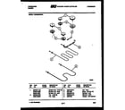 Frigidaire REGS39WNW1 broiler parts diagram