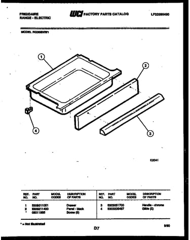 Drawer parts