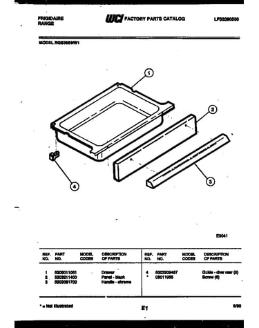 Drawer parts