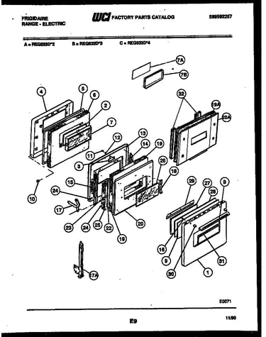 Door parts