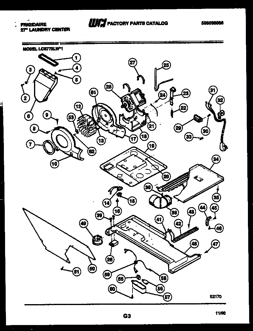MOTOR AND BLOWER PARTS