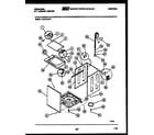 Frigidaire LCE772LL1 cabinet parts diagram