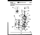 Frigidaire LCE772LL1 transmission parts diagram
