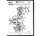 Frigidaire LCE752LW1 tub detail diagram